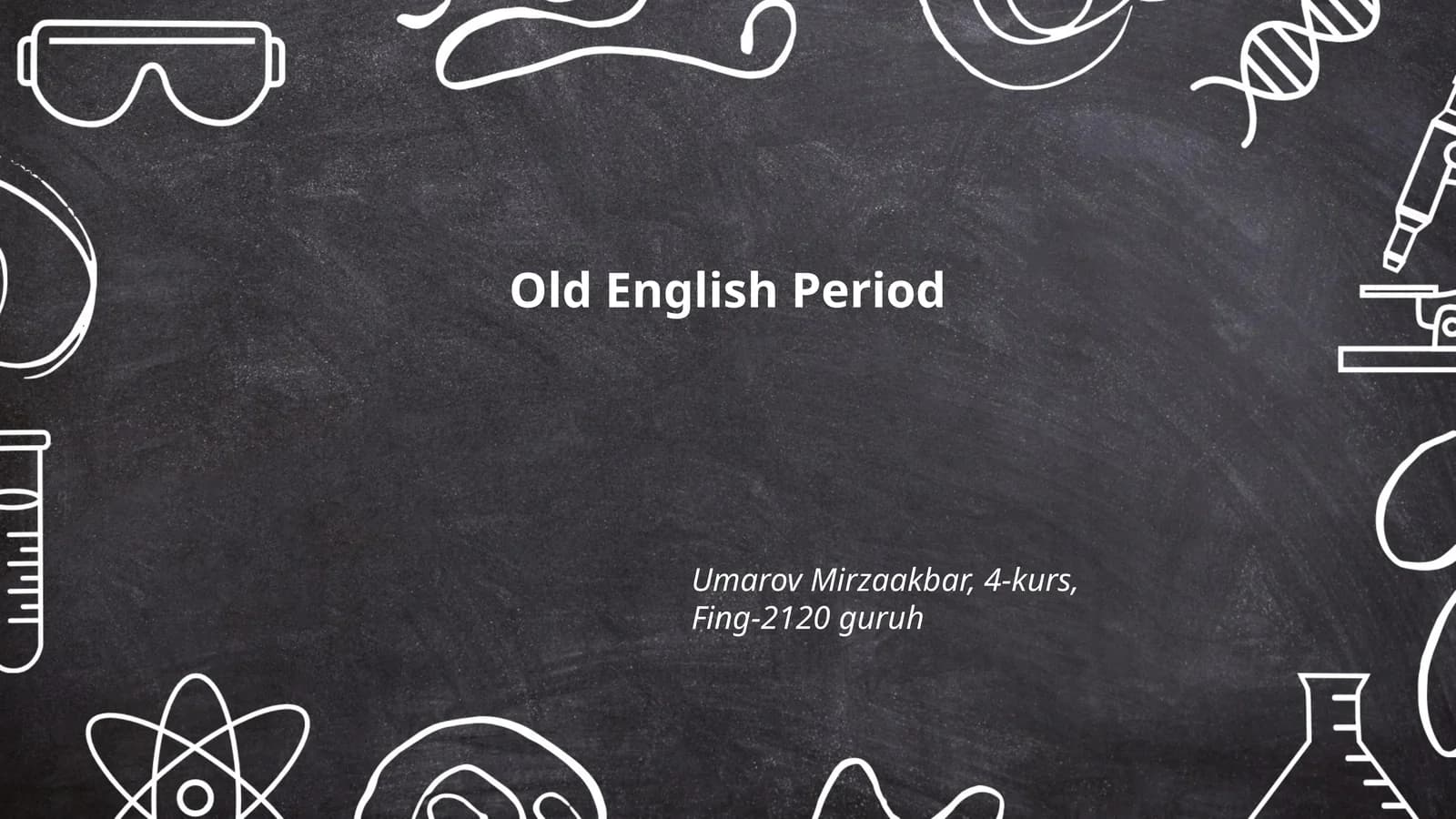 Old English Period
