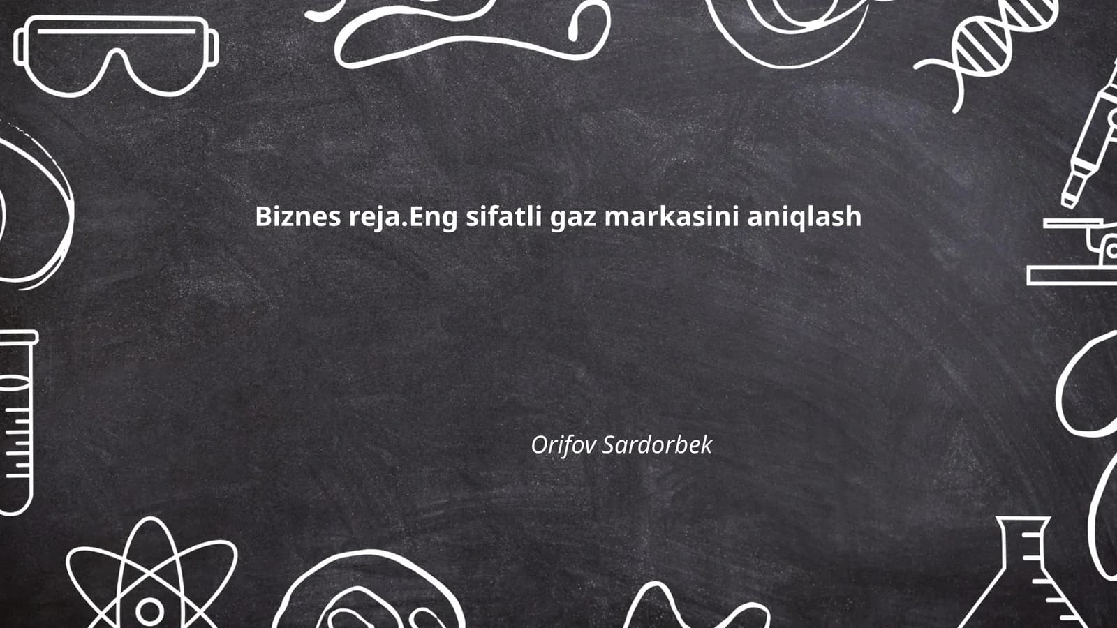 Biznes reja.Eng sifatli gaz markasini aniqlash