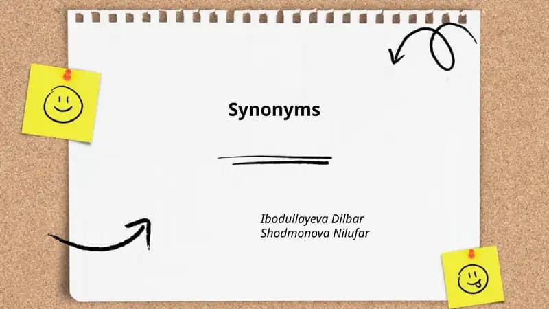 Synonyms