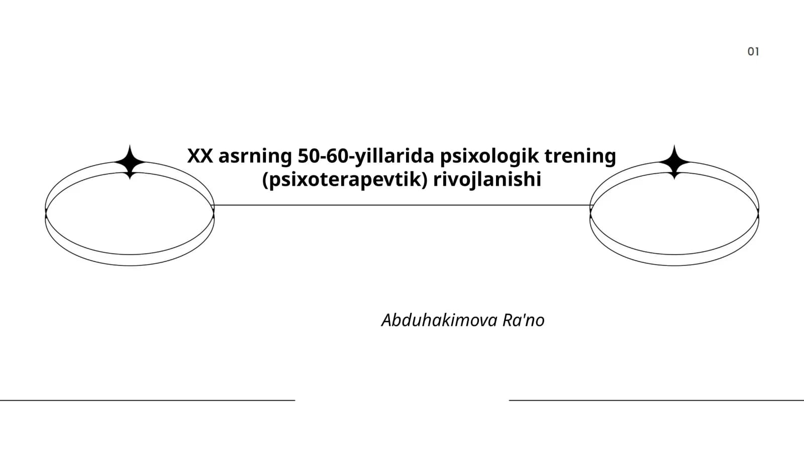 XX asrning 50-60-yillarida psixologik treningning asoslari