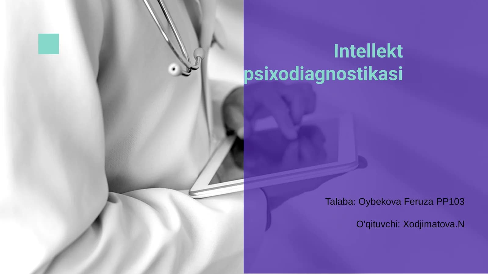 Intellekt psixodiagnostikasi