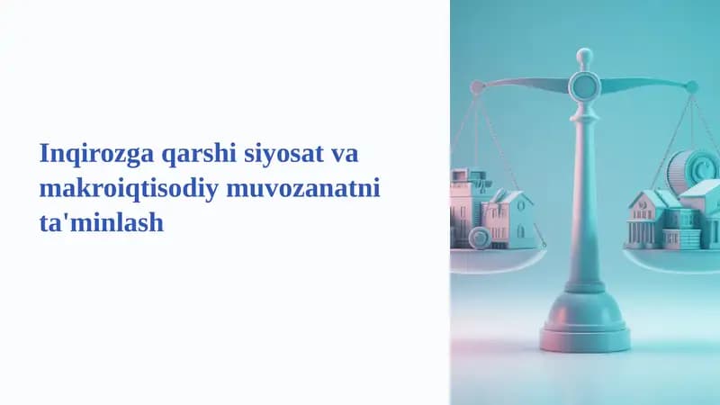 Makroiqtisodiymuvozanatni ta'minlash