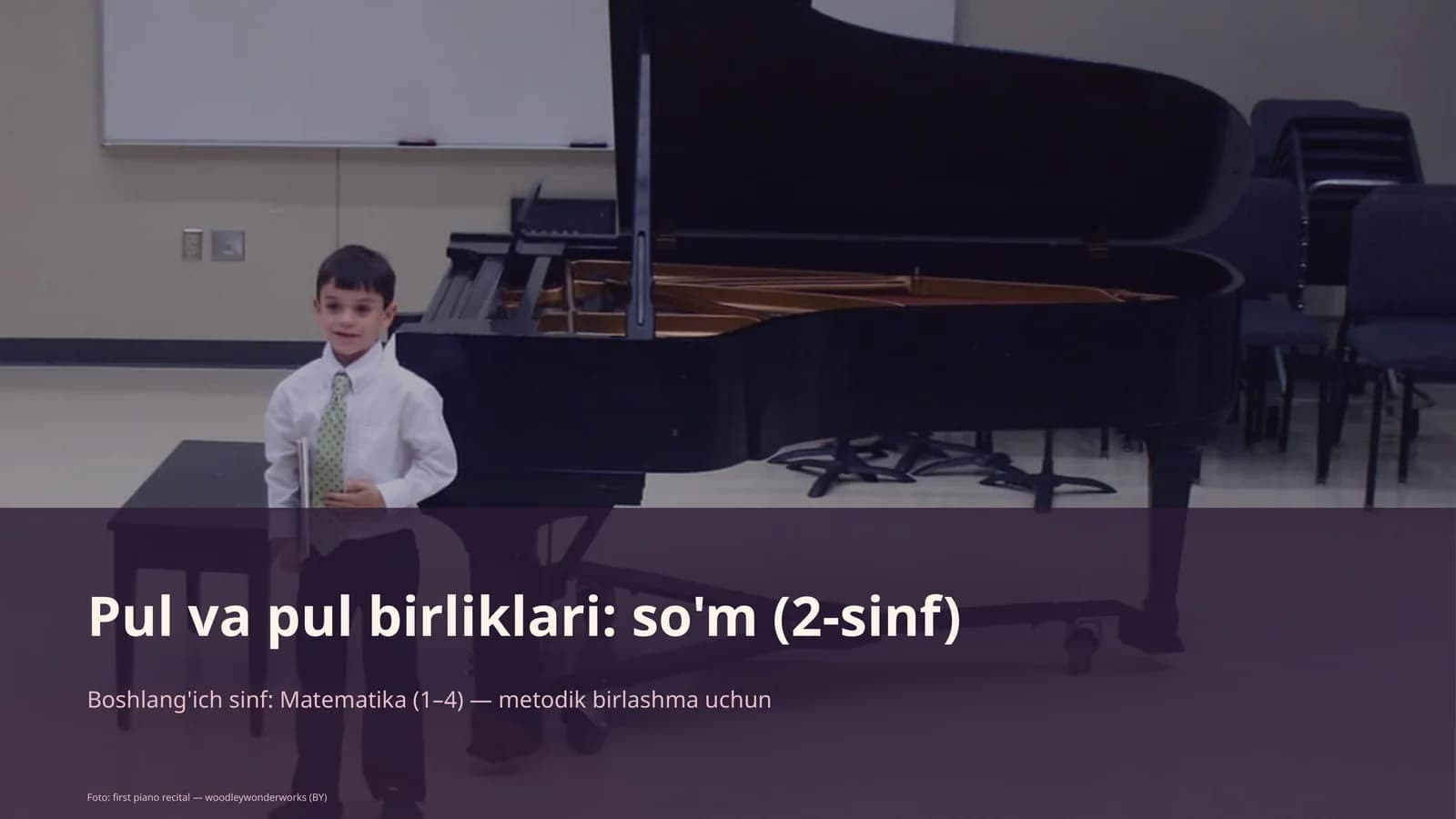Pul va pul birliklari: so'm (2-sinf)