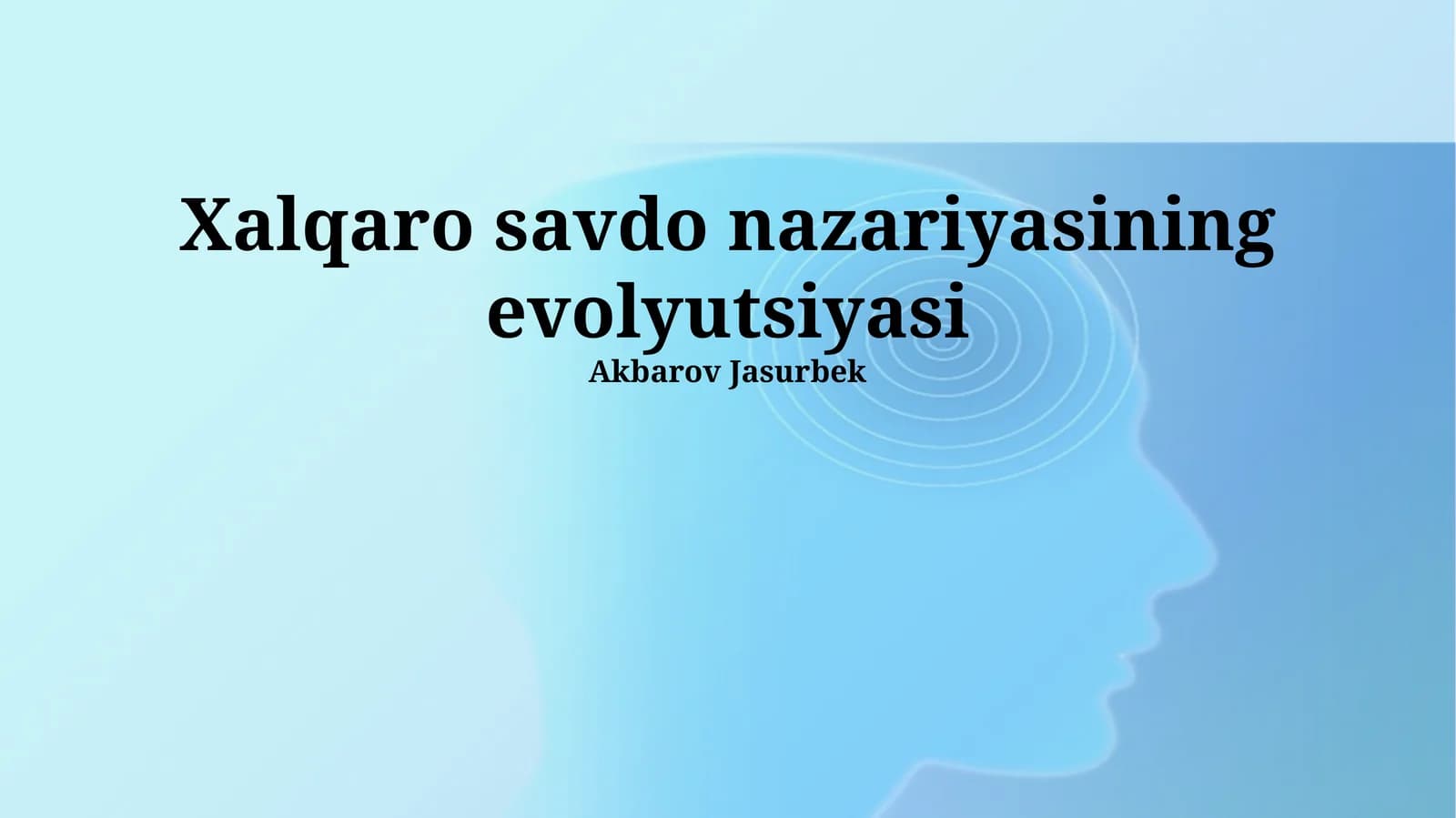 Savdo sikllari nazariyasi