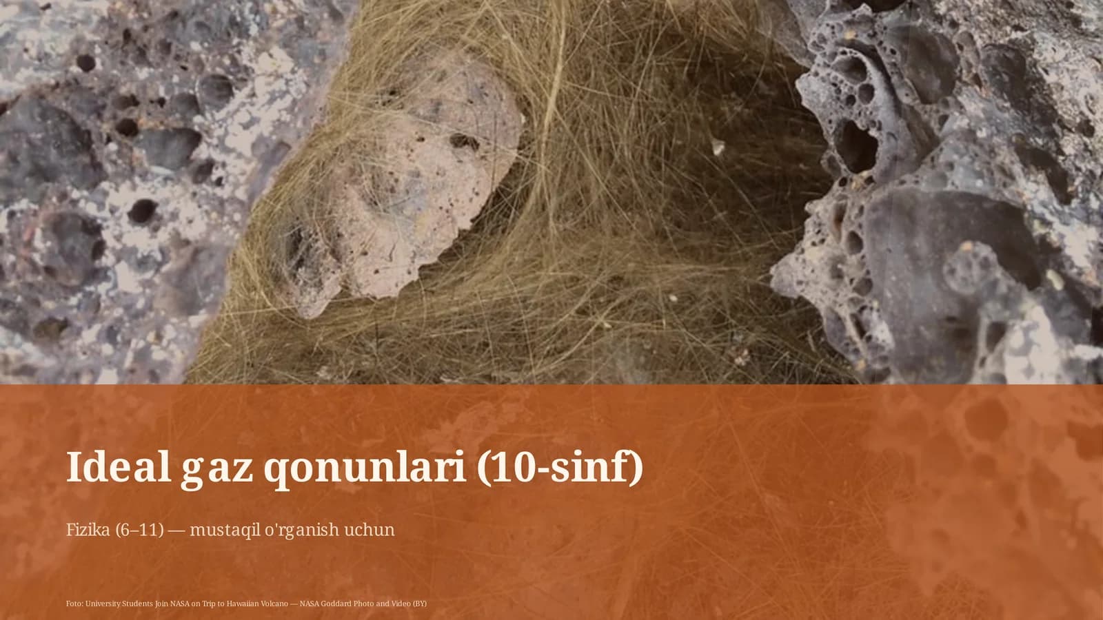 Ideal gaz qonunlari (10-sinf)
