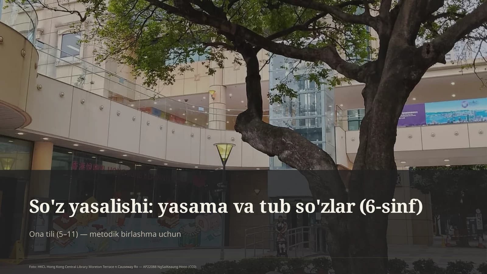 Ona tili (5–11) — metodik birlashma uchun