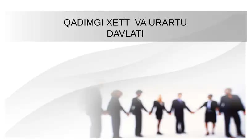 QADIMGI XETT VA URARTUDAVLATI