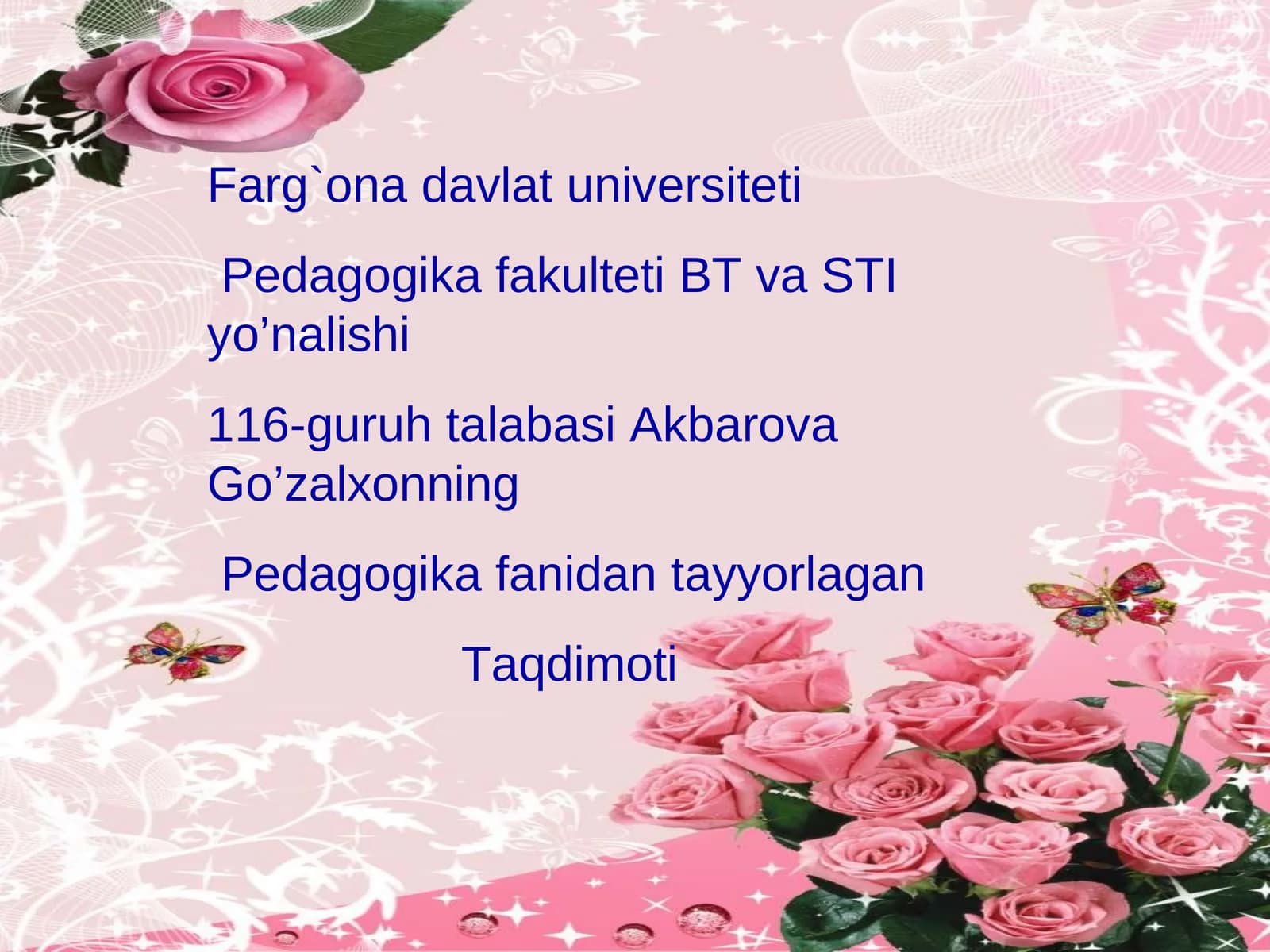 O`quv jarayonini tashkil etish turlari va shakllari