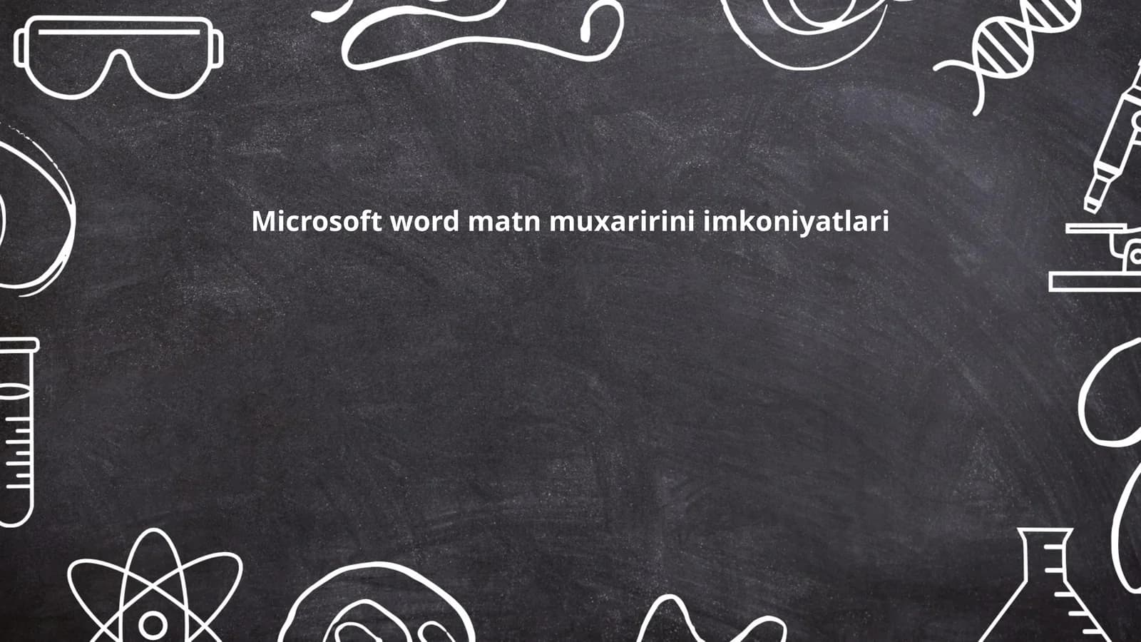 Matn formatlash imkoniyatlari