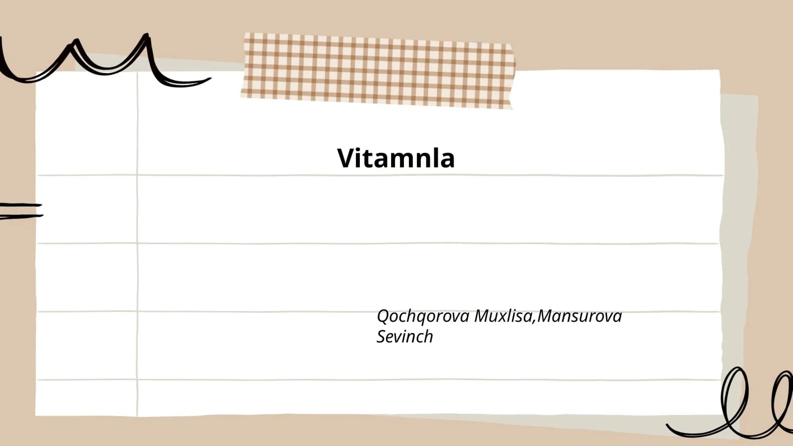 Vitamnla