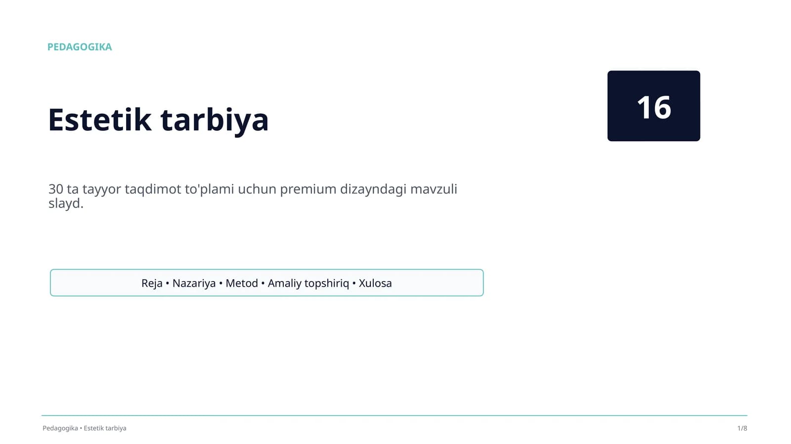 Estetik tarbiya