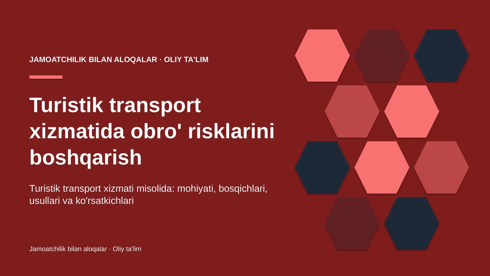 turistik transport xizmatida obro' risklarini boshqarish 6049