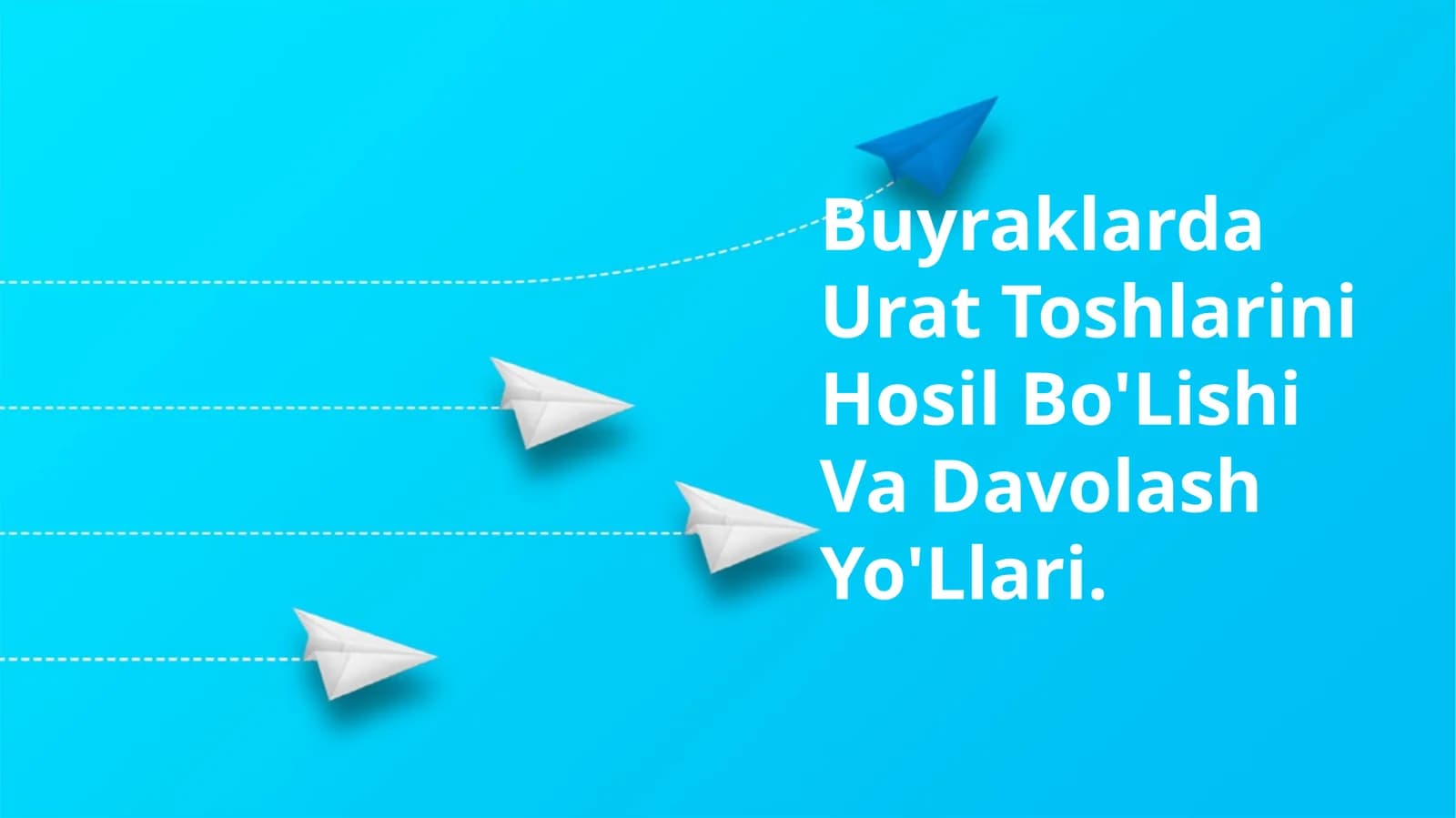 Buyraklarda Urat Toshlarini Hosil Bo'Lishi Va Davolash Yo'Llari