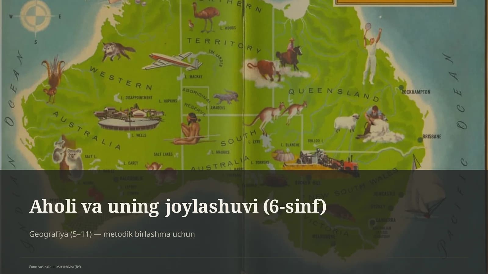 Aholi va uning joylashuvi (6-sinf)