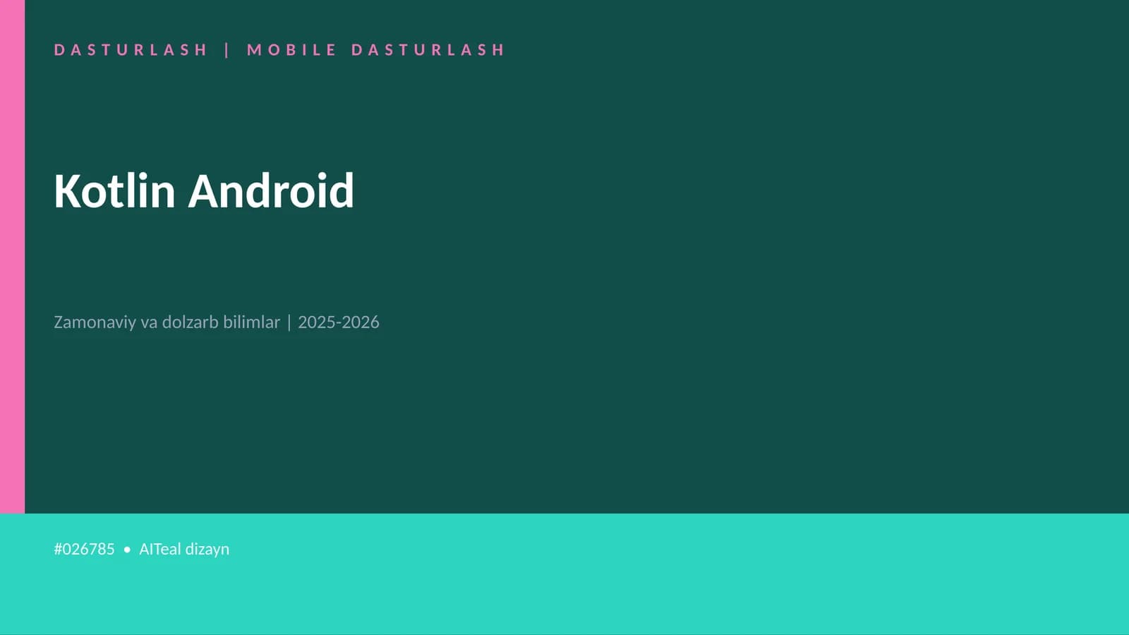 Kotlin Android