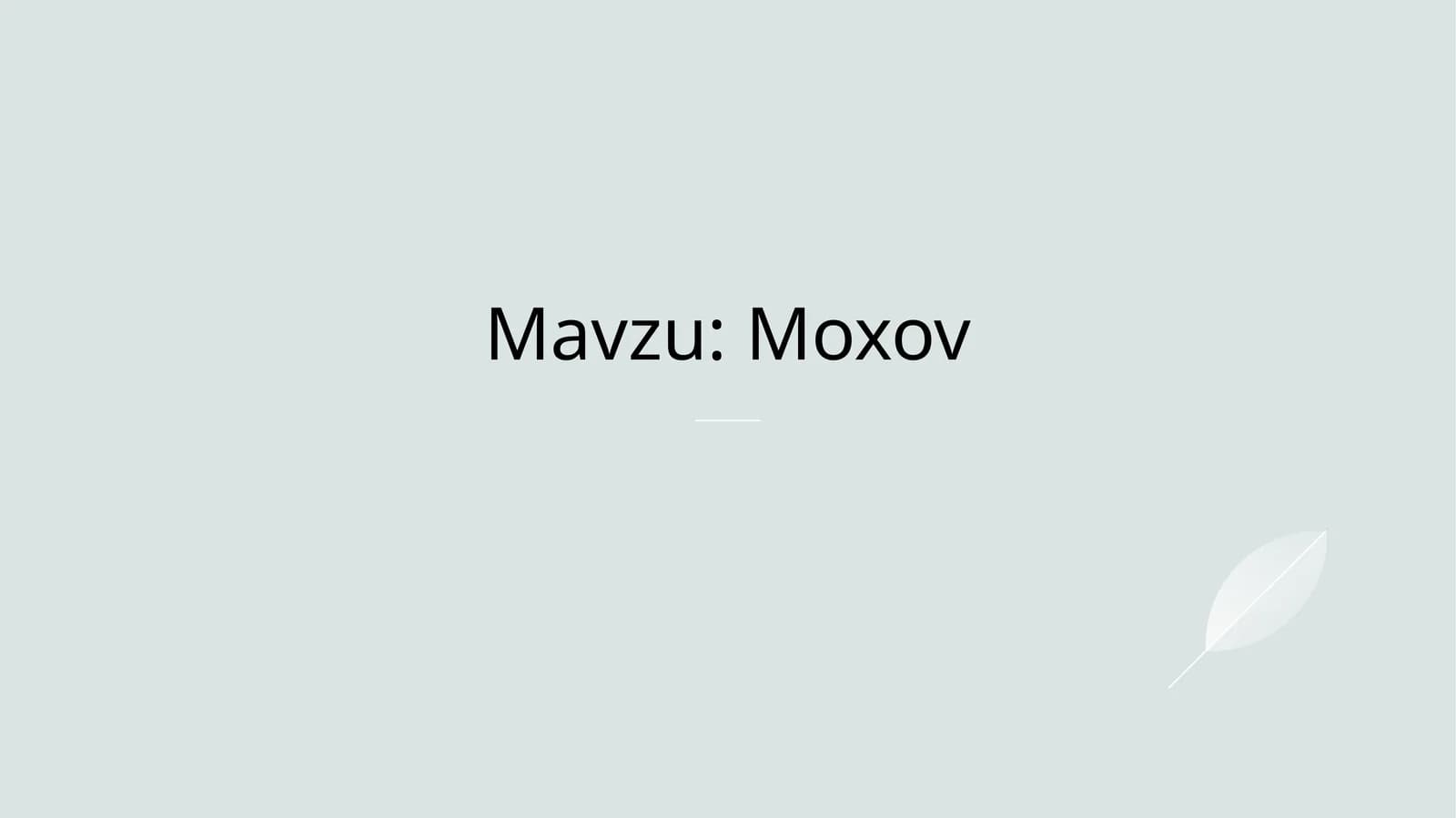 Moxov