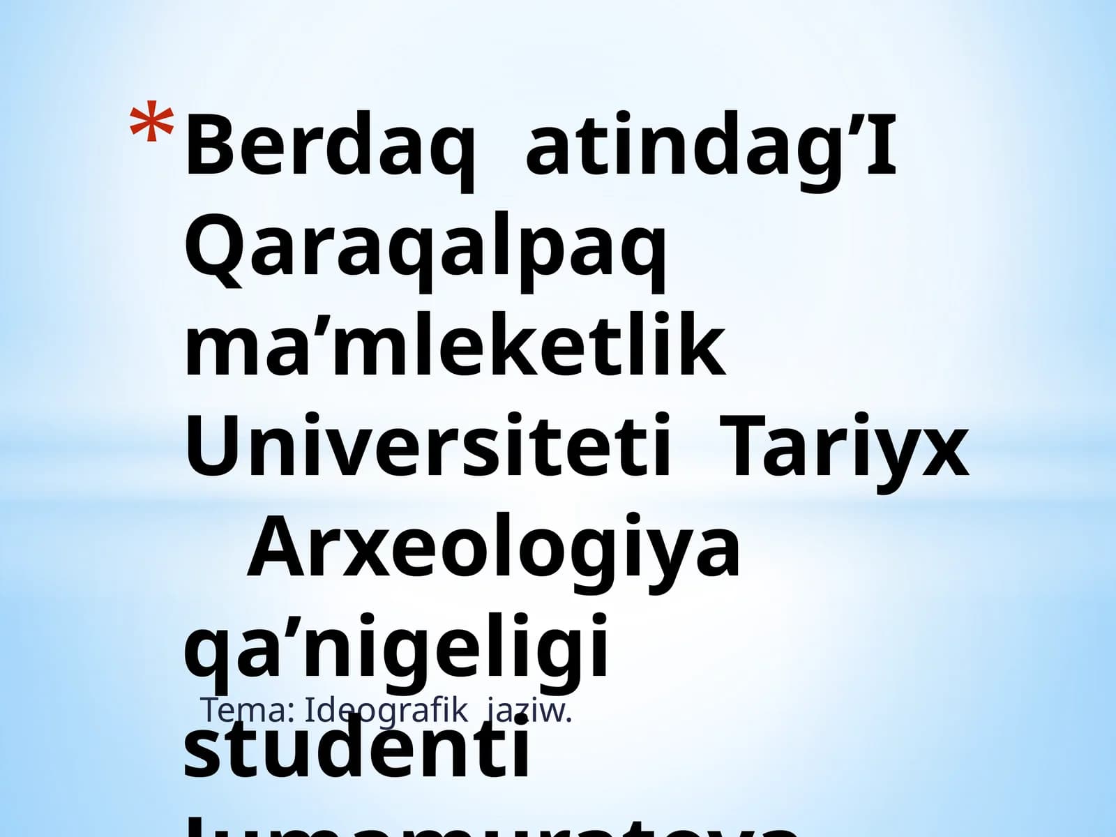 Ideografik jaziw