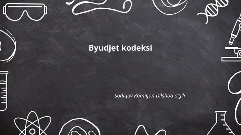 Byudjet kodeksi