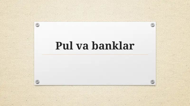 Markaziybankning operatsiyalari