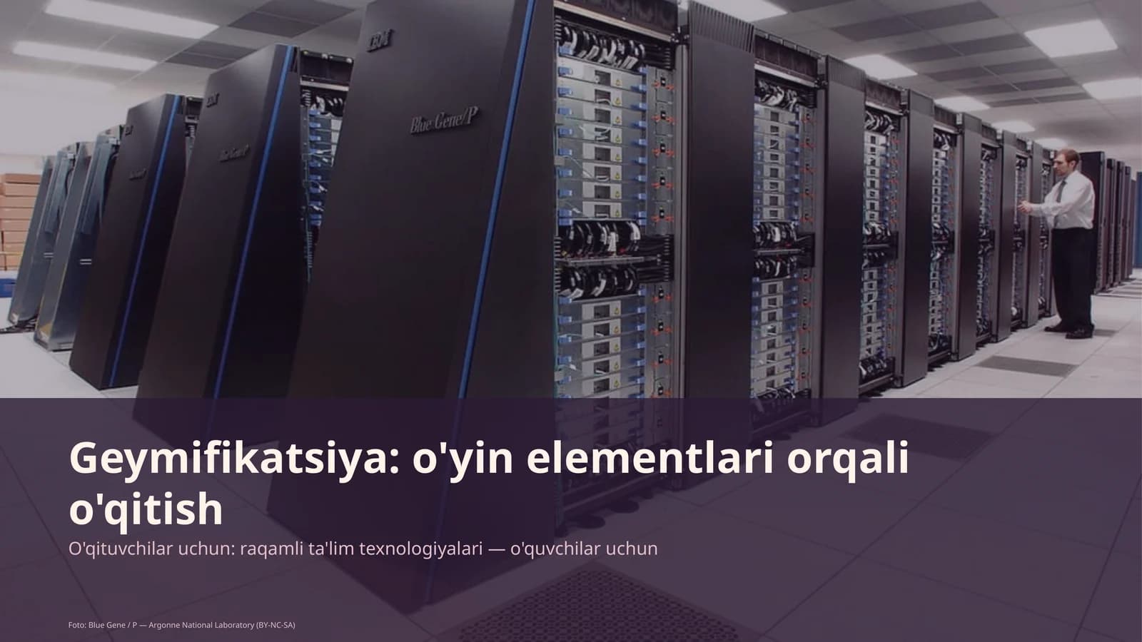 Geymifikatsiya: o'yin elementlari orqali o'qitish