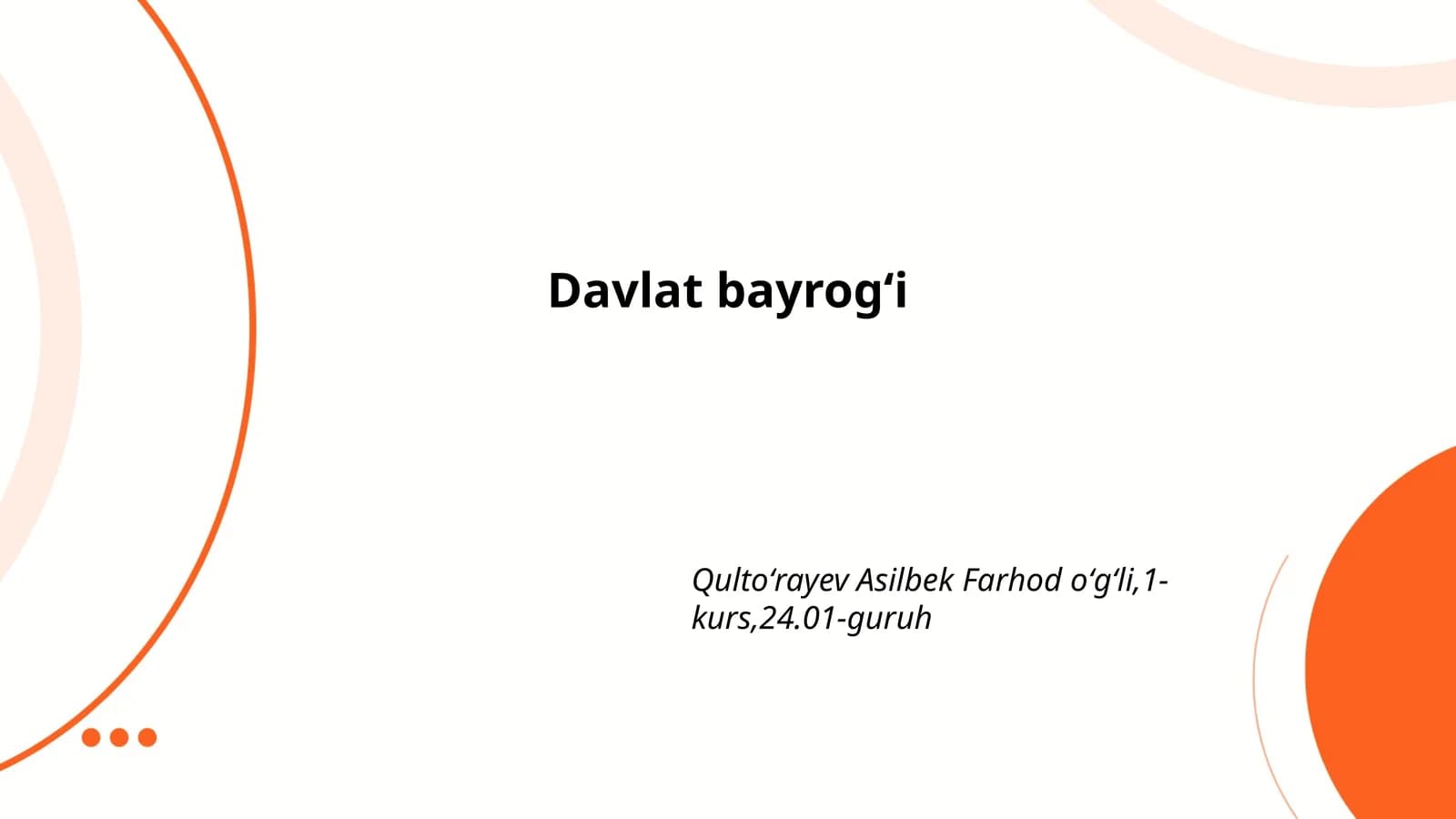 Davlat bayrogʻi