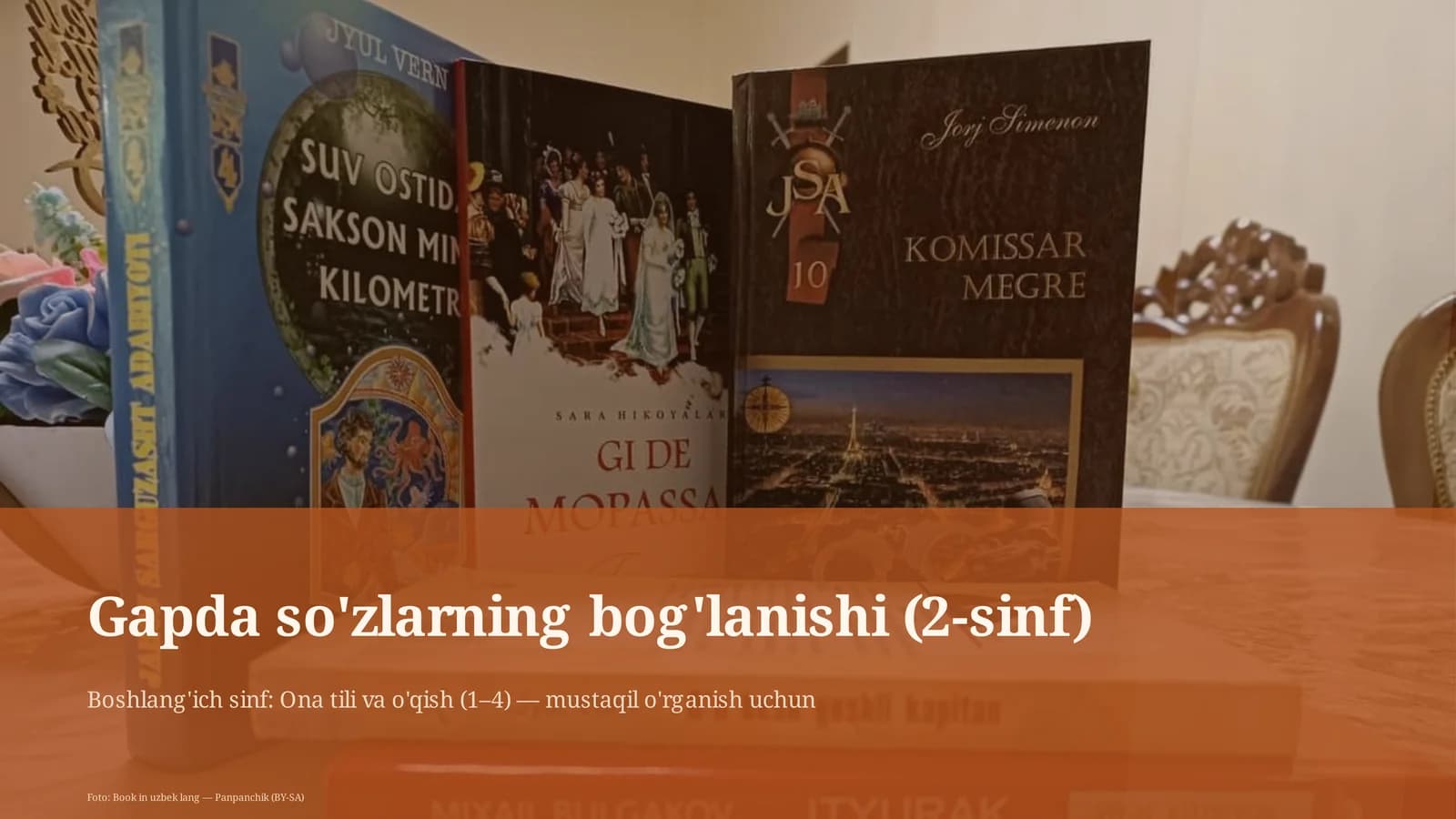 Gapda so'zlarning bog'lanishi (2-sinf)