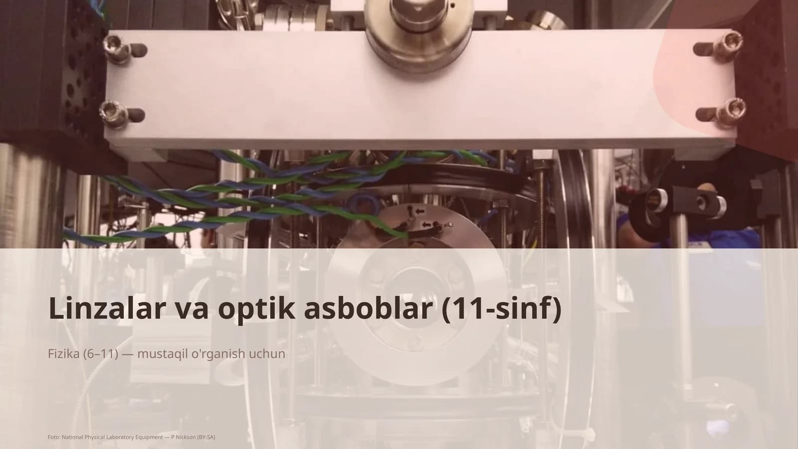 Linzalar va optik asboblar (11-sinf)
