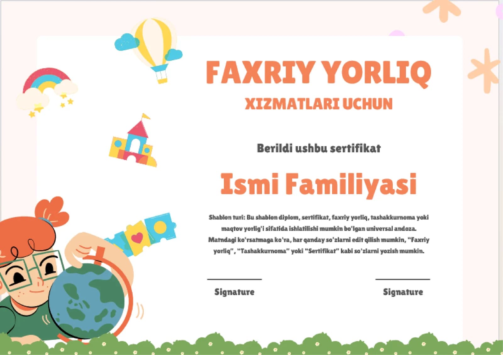 FAXRIY YORLIQ
