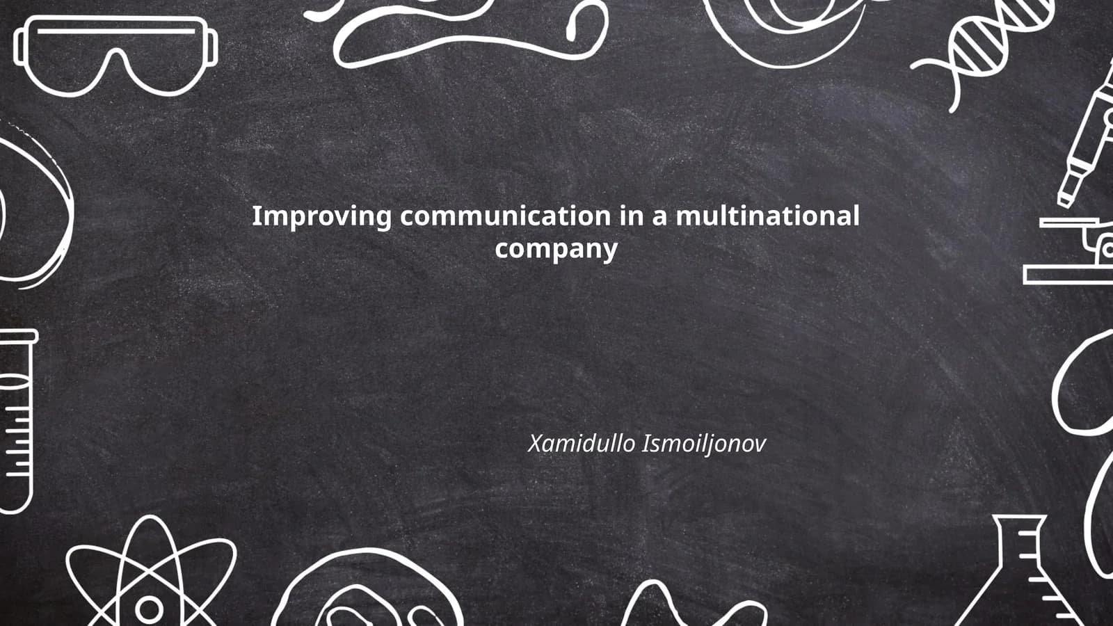 Improving communication in a multinational company