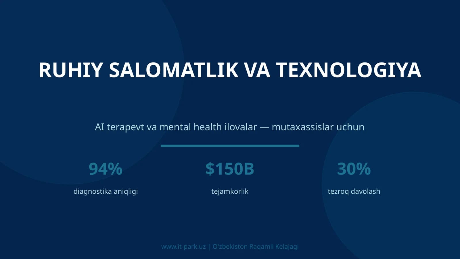 RUHIY SALOMATLIK VA TEXNOLOGIYA