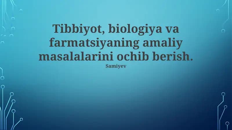 Biotexnologiya va Intellektual Mulkiy Huquq