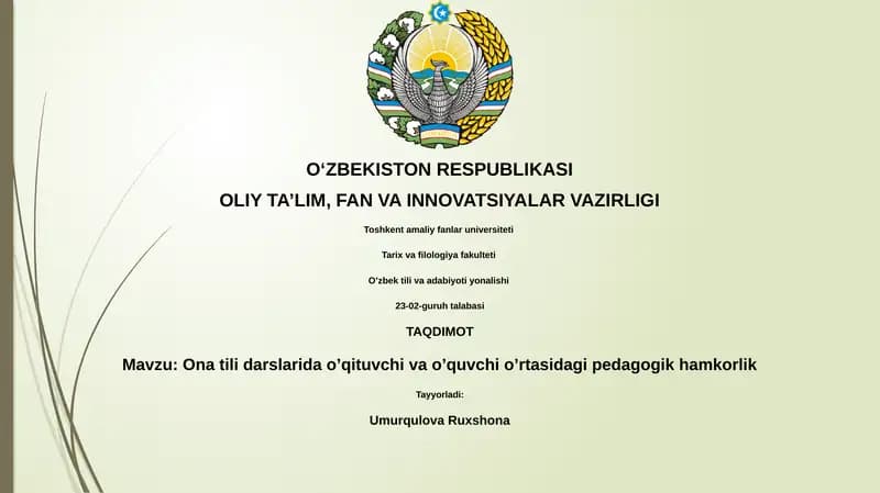 Pedagogik hamkorlik