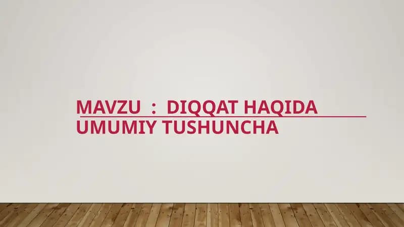 Diqqat