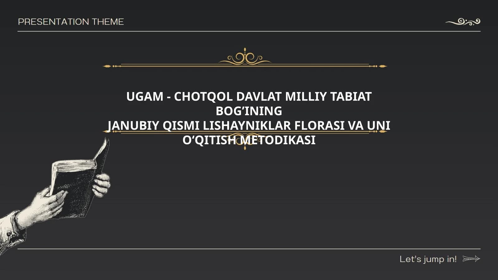 Lishayni florasining taksonomiyasi va identifikatsiya