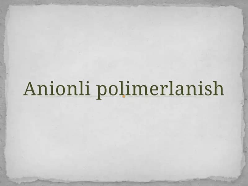 Anionlipolimerlanish