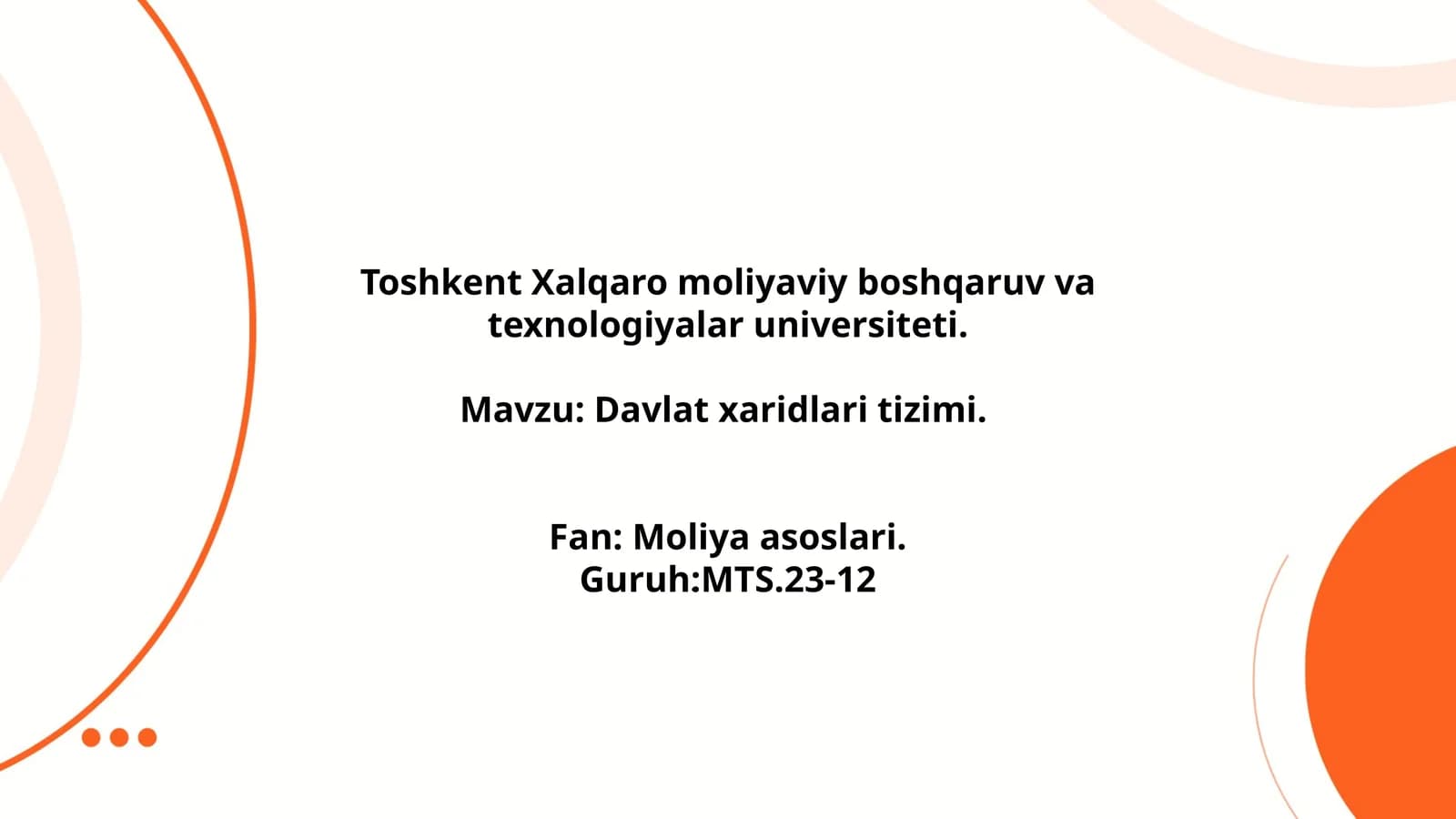 Davlat xaridlari tizimi