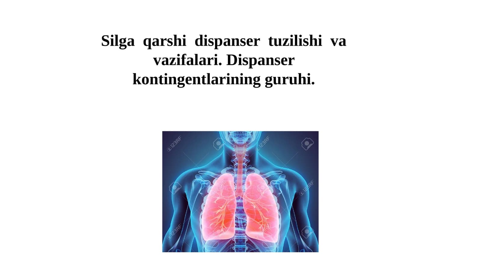 Silga qarshi dispanser tuzilishi va vazifalari