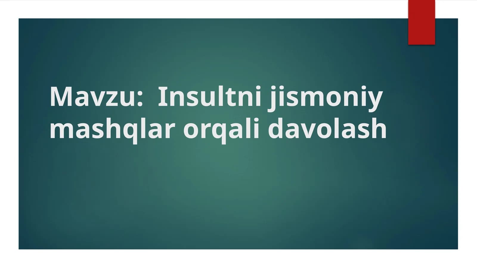 Insult rivojlanish sabablari va xavf omillari