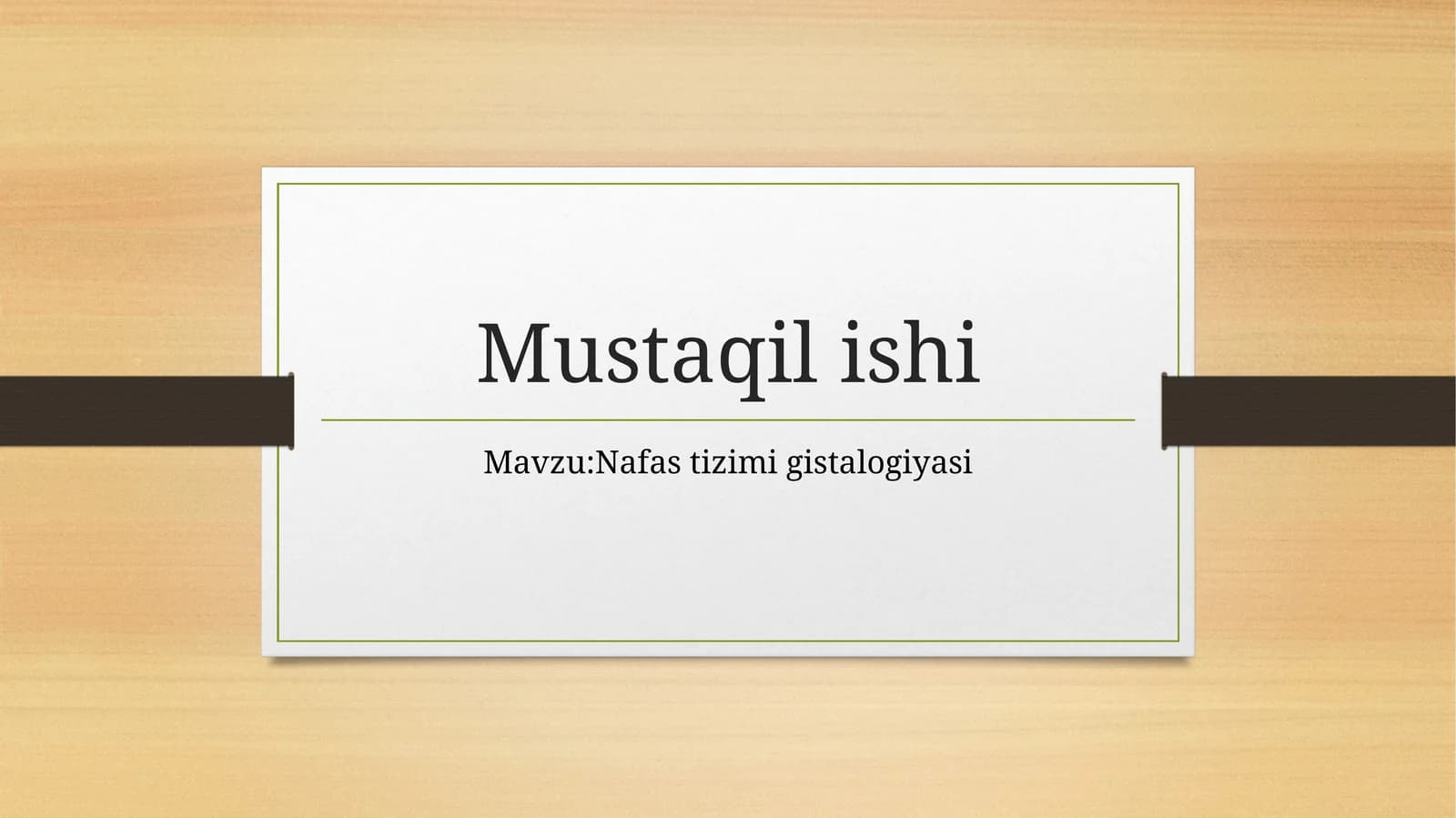 Mustaqilishi