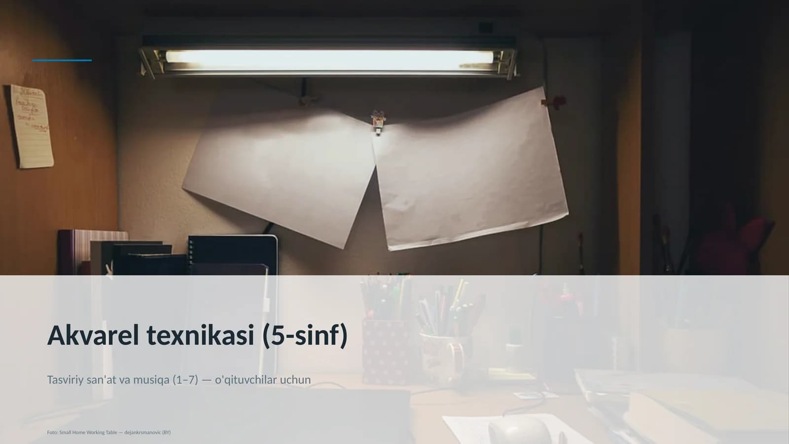 Akvarel texnikasi (5-sinf)