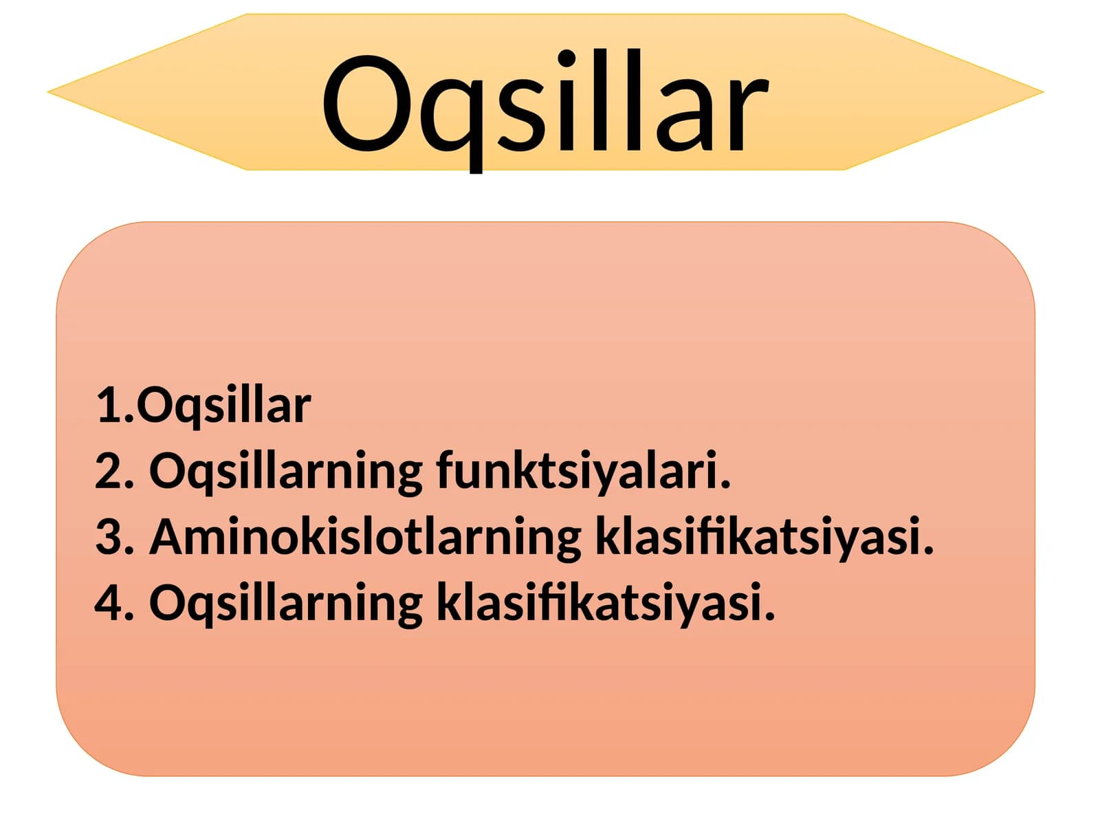 Oqsillar