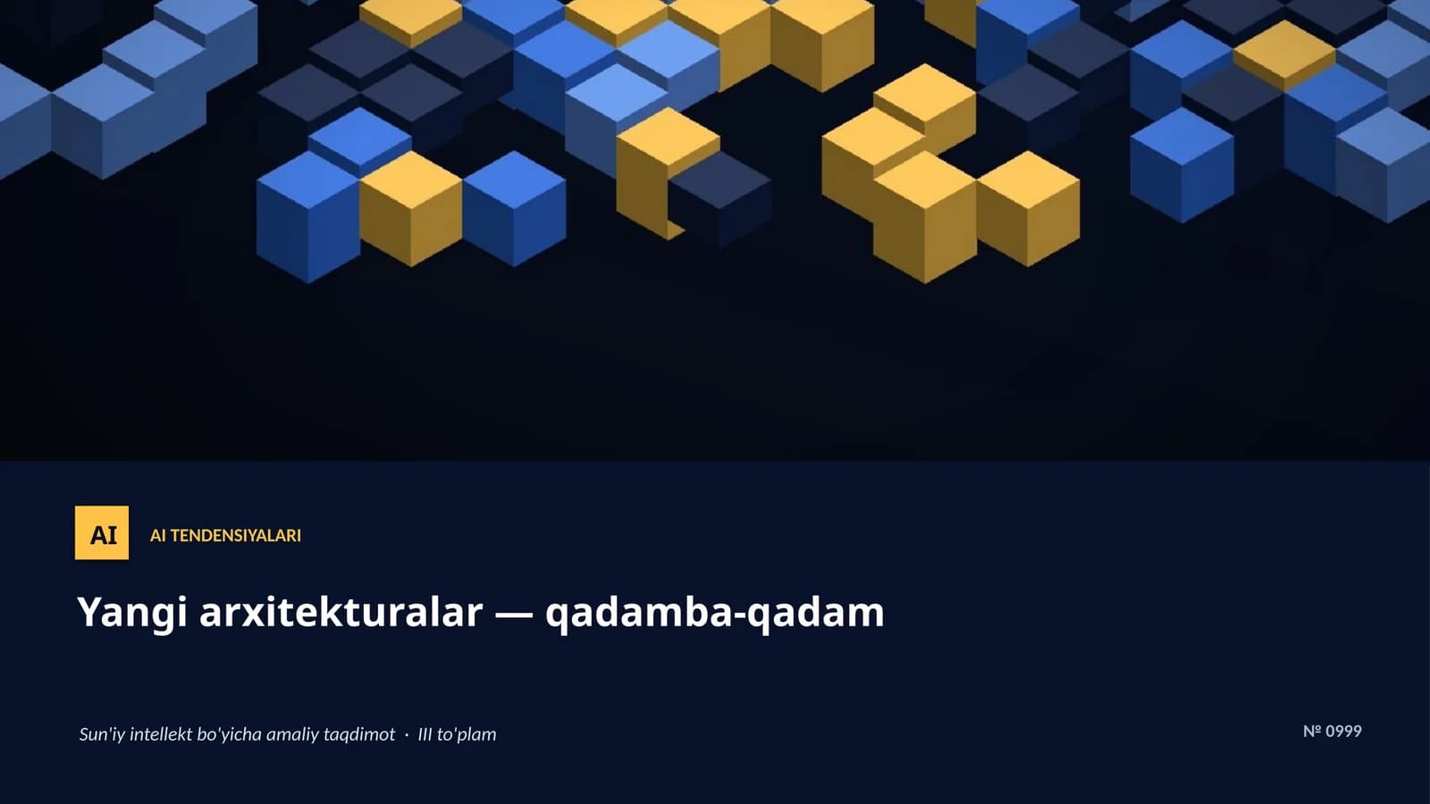 AI TENDENSIYALARI