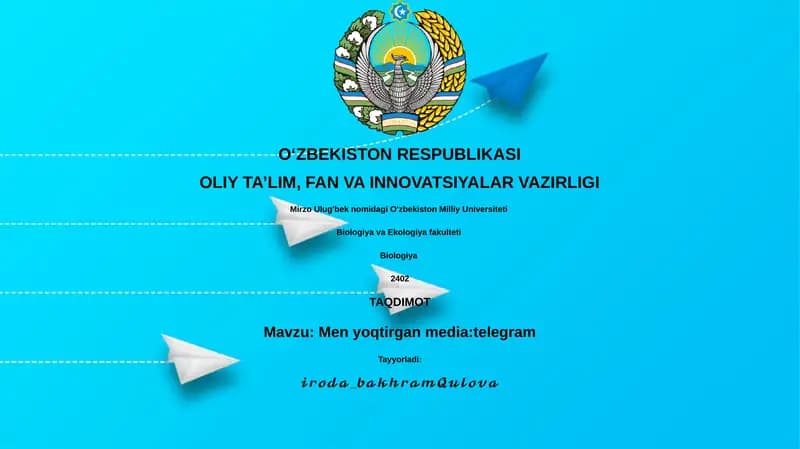 Men yoqtirgan media:telegram