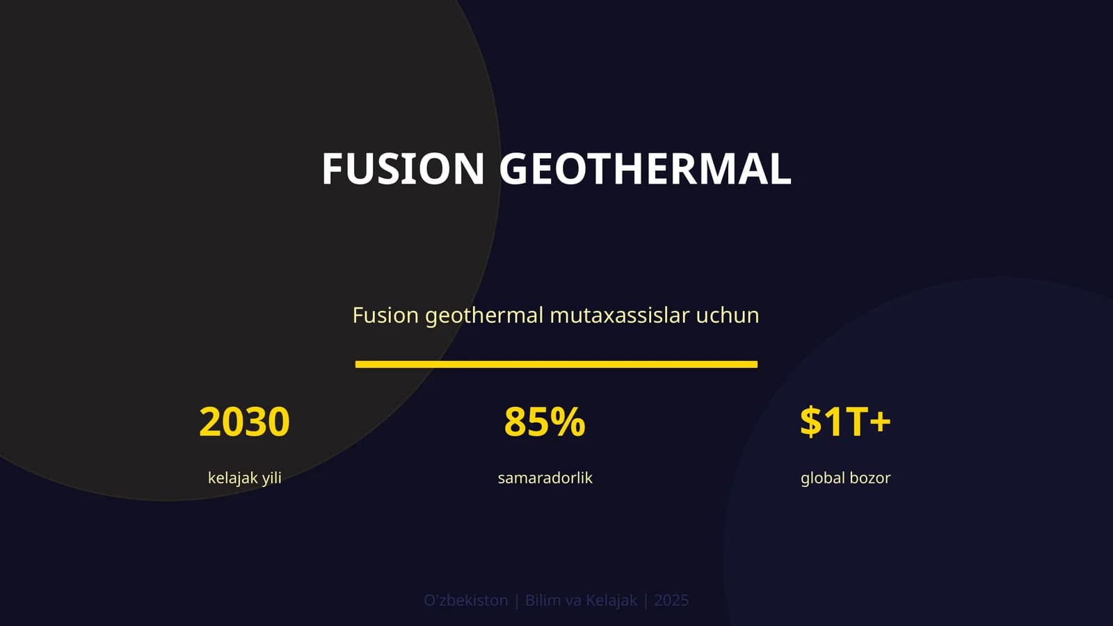 Fusion geothermal