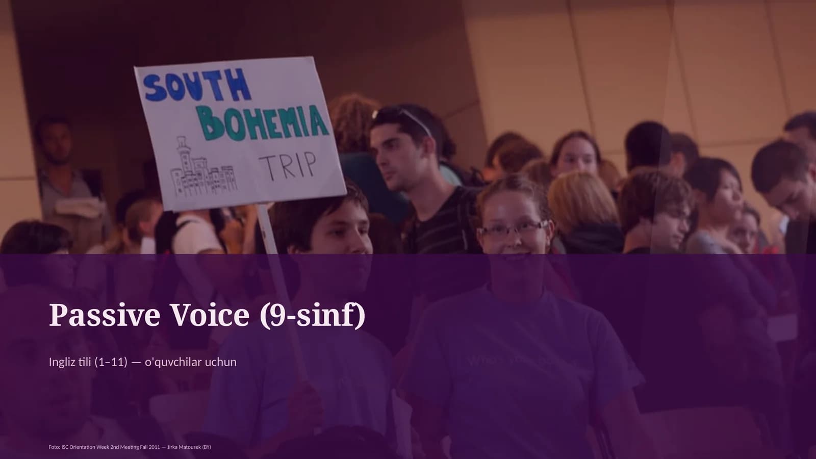 Passive Voice (9-sinf)