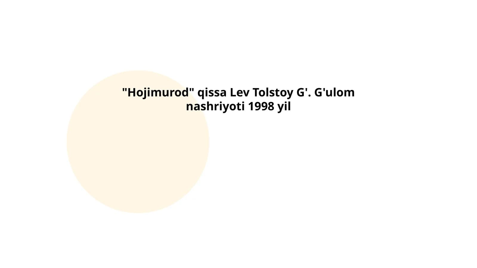 Hojimurod