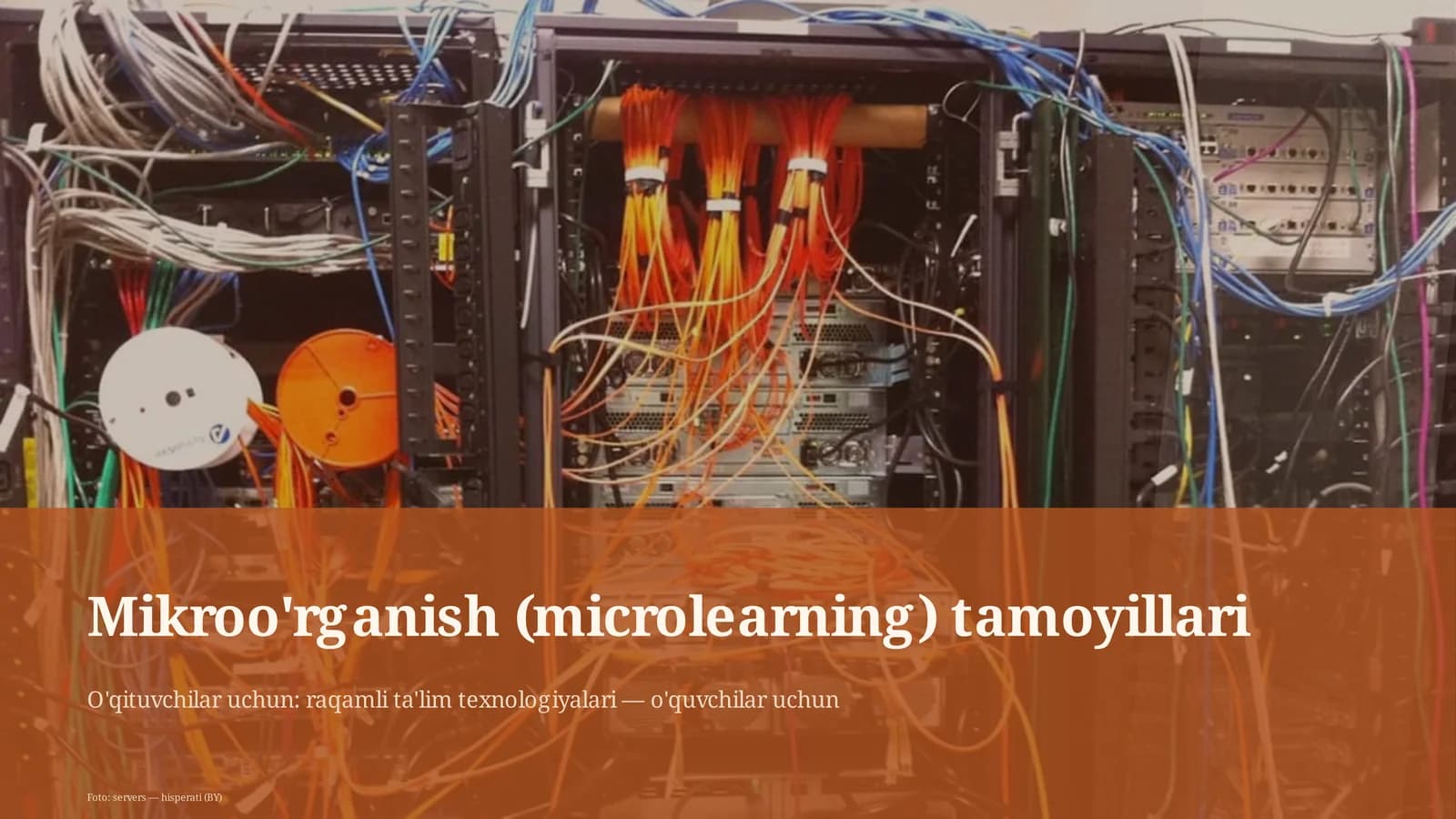 Mikroo'rganish (microlearning) tamoyillari