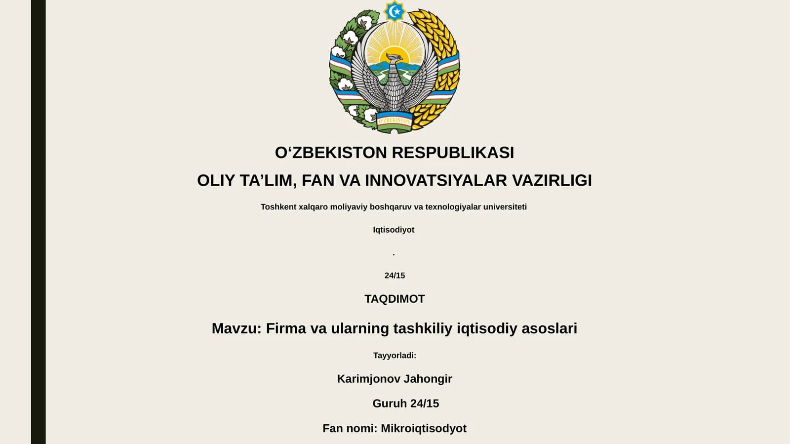 Mikroiqtisodyot