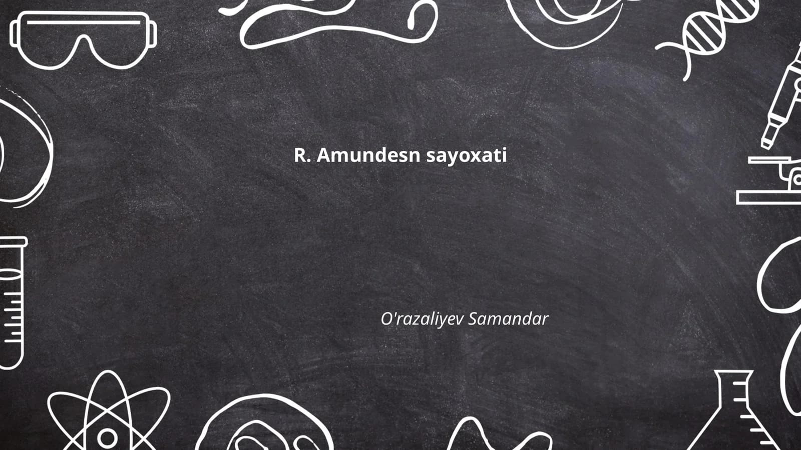 R. Amundsenning hayoti
