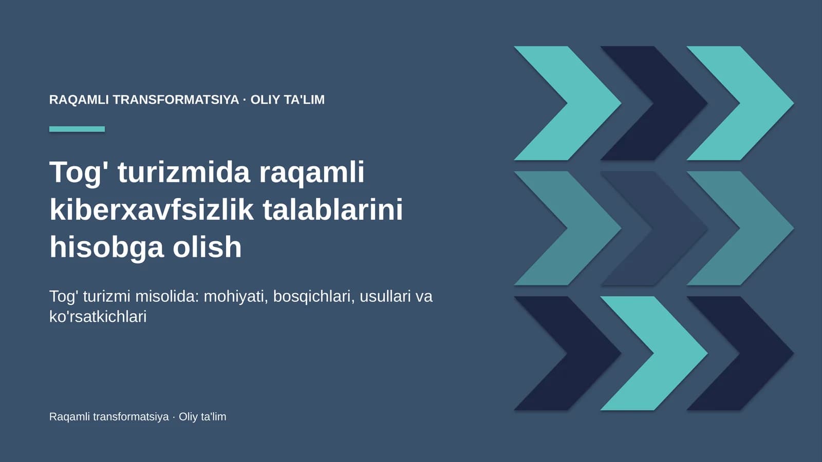 tog' turizmida raqamli kiberxavfsizlik talablarini hisobga olish 4502